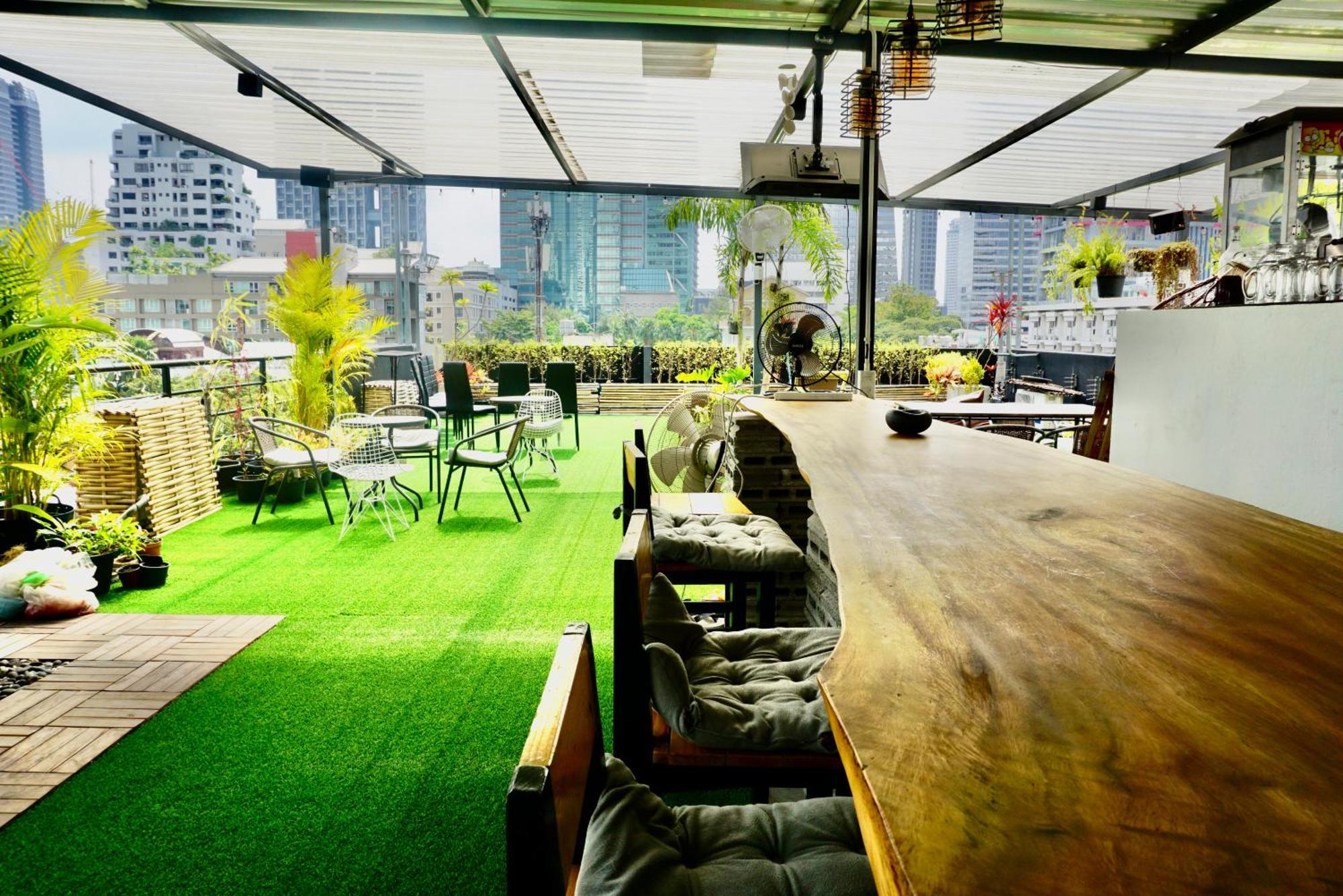 Silom Soi 3 Hash Apartment Hip And Funky With Rooftop View Banguecoque Exterior foto